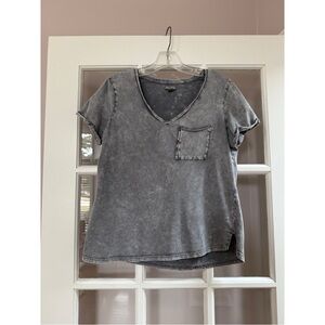 Falls Creek Gray Washed T-Shirt